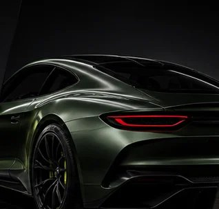 Sports car CGI